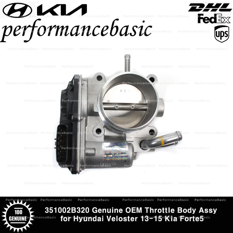 351002B320 Genuine OEM Throttle Body Assy for Hyundai Veloster 13-15 Kia Forte5 — 第 2/3 张图片