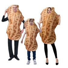 Funny Peanut Costume Cosplay Clothes Stage Wear Performance Wear