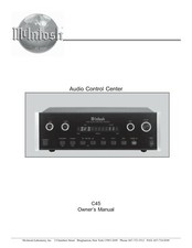 Operating Instructions For McIntosh C 45