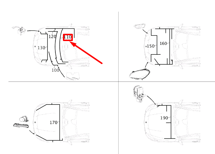 MB CLA C117 Radarsensor-Anschlusskabelbaum RHD A2465408610