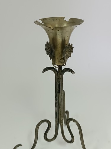RARE ANTIQUE STERLING SILVER PORTUGUESE TOOTHPICK HOLDER XIX/XX MARKED - Picture 3 of 4