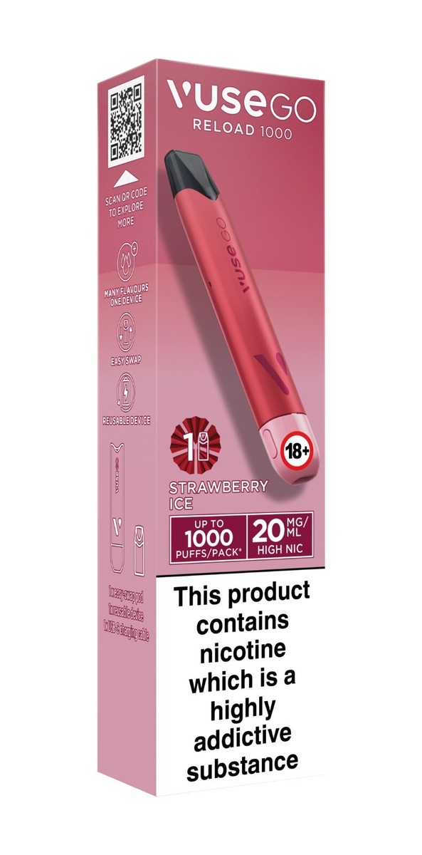 elfbar elfa kaufen New Vuse Go Reload 1000 prefilled pod kits main image 0