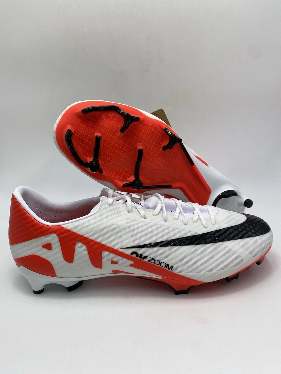 Nike Mens Zoom Vapor 15 Academy MG Soccer Cleats US 11.5 White Red DJ5631 NWOB Nike Men main image 4