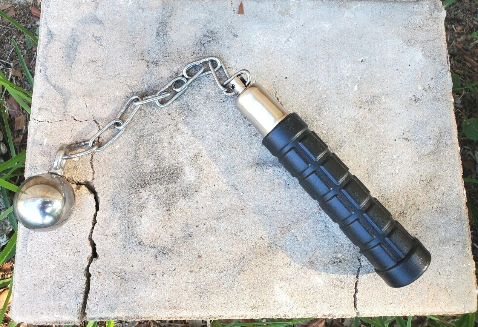 Tactical  Medieval Replica Flail Security Self Defense Martial Arts Concealable