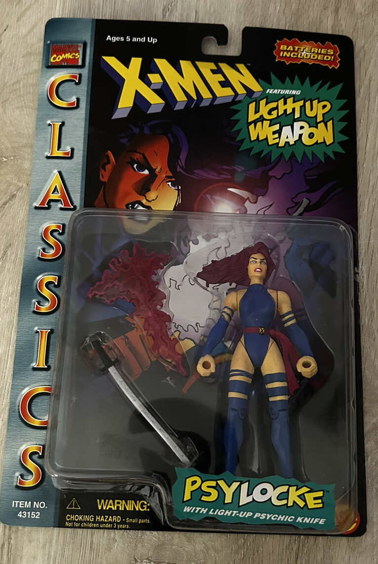 1996 X-Men Classics PSYLOCKE Toy Biz Action Figure Marvel Comics
