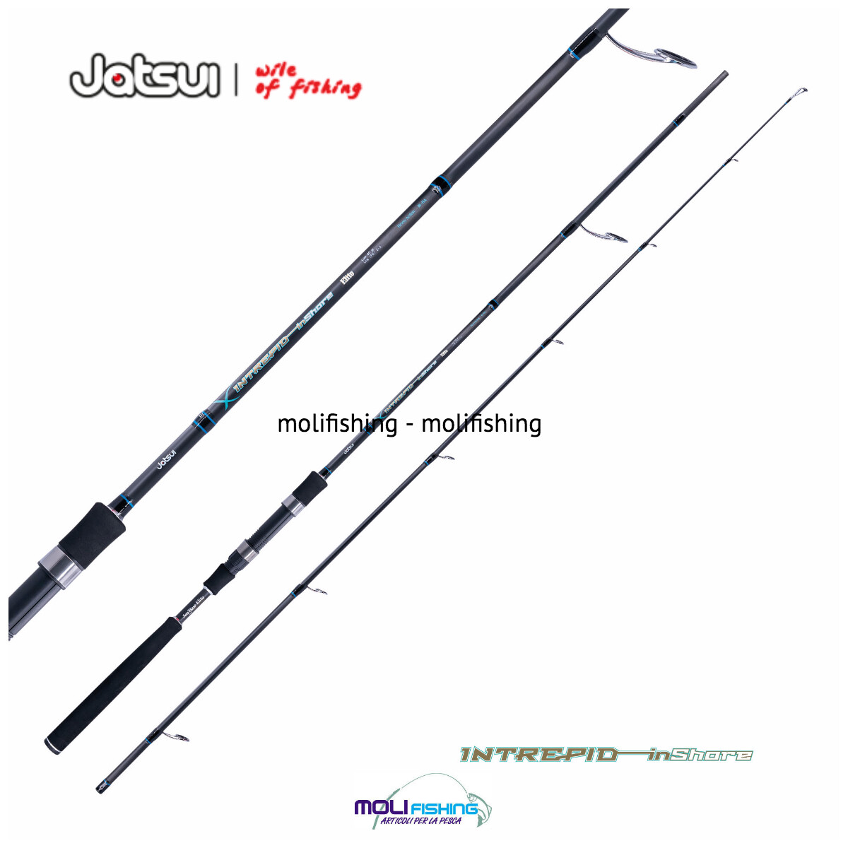 Canna Da Pesca Shore Jigging JATSUI Shore Max, Azione Di Punta, 2 Pezzi, Fibra Di Carbonio, Modello D5100086
