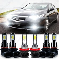 para For Honda Accord 2006 2007-2010 2011 2012 Faro LED Luz antiniebla alta/baja