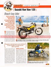 SUZUKI Van Van 125 2006 Joe Bar Team Fiche Moto #007212