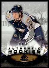2010-11 SP Game Used ROOKIES Nick Spaling Rookie 143/699 Nashville Predators