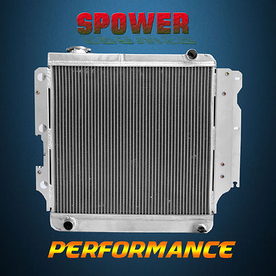 4 Row Aluminum Radiator For Jeep Wrangler YJ TJ LJ RHD Only MT Manual ...