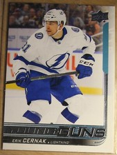2018-19  UPPER DECK Serie 2, #455 Erik CERNAK, YOUNG GUNS, Lightning