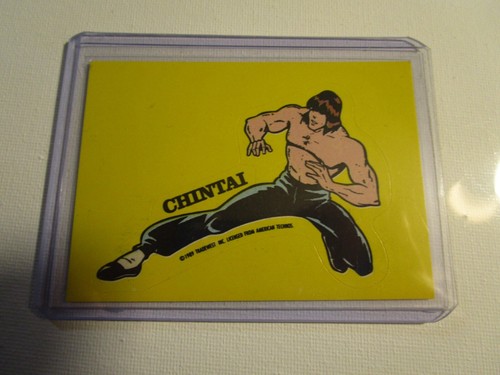 1989 Topps Nintendo Chintai Game Tip Sticker Card #19 Double Dragon