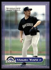 2000 Fleer Impact Masato Yoshii Colorado Rockies #75