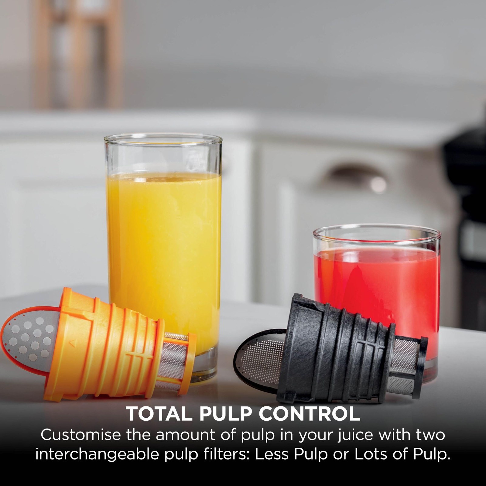 Ninja Cold Press Juicer Machine with 700ml Jug & 1.1L Pulp Container Make Fresh