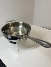 All-Clad Stainless Steel Professional Food Mill Ricer InComplete For Parts