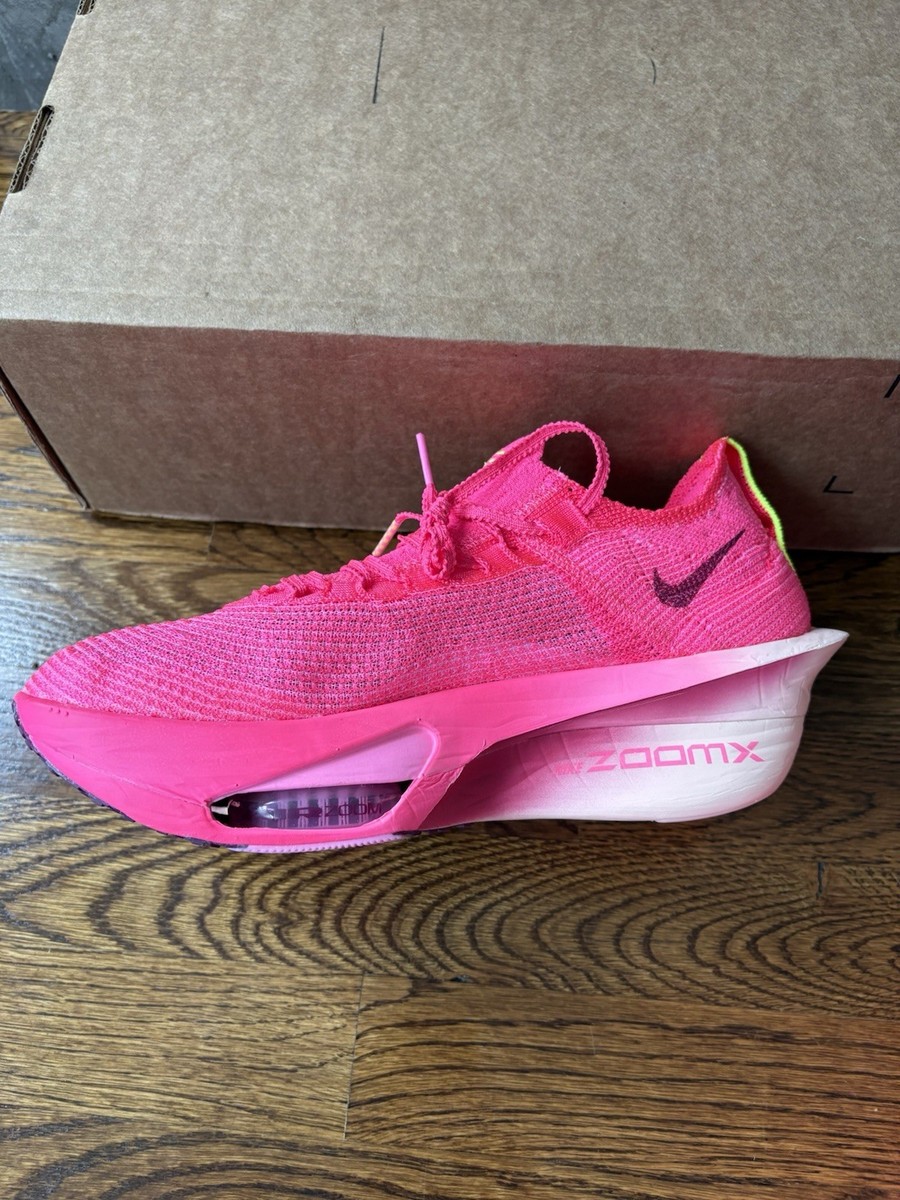 Nike Air Zoom Alphafly NEXT% 3 Hyper Pink Bordeaux Women's Size 11