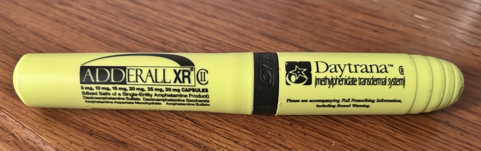 Marker Adderall Xr/daytrana Drug Rep Works
