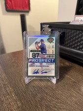 2024 Panini Prospect Edition - Caden Scarborough #172 Green Prizm Signatures