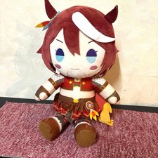 Uma Musume Pretty Derby Unbeaten Triple Crown Plush Brown BIG 30cm Unused