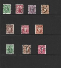 Stamps of New Zealand - 1909 King Edward VII Used