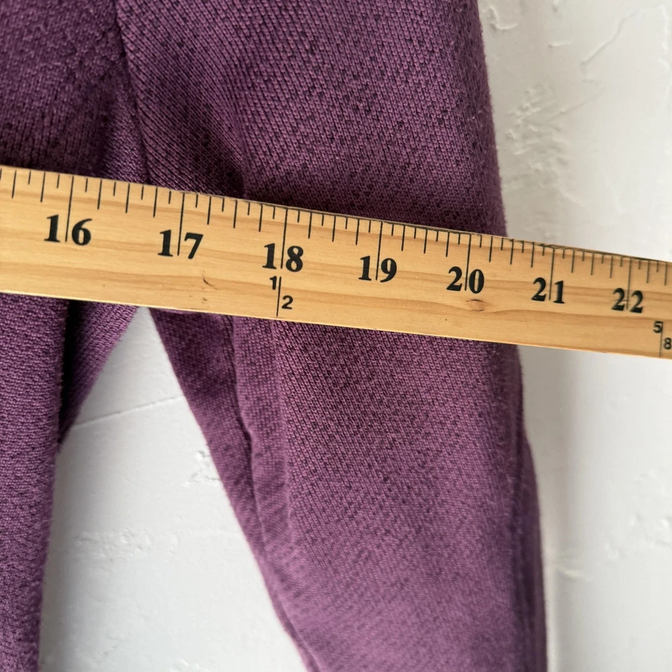 Chaqueta Mondetta para mujer mediana púrpura cremallera completa sudadera con capucha bordada ropa deportiva Foto 4 de 4