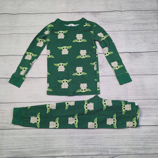 4 Hanna Andersson/Star Wars Grogu Long John Pajamas