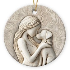 Dog Ornaments for Christmas Tree 2025, Animal Ornaments for Hanging Decor, Ce...