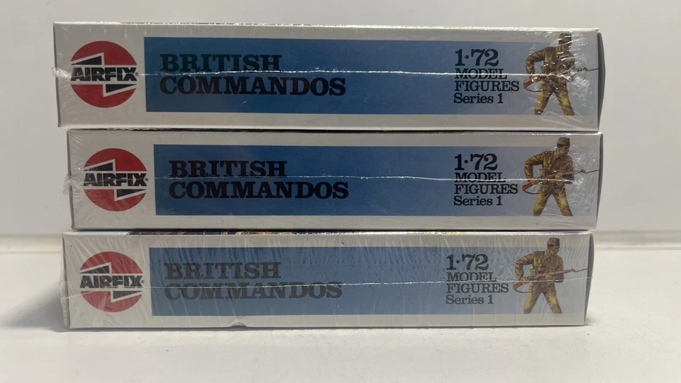 🪖 Airfix 1/72 British Commandos – 3x Sealed Kits 🇬🇧 01732 – 40 Figures Each - Image 4 of 4