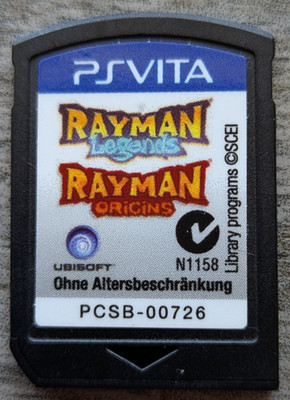 Rayman Legends + Rayman Origins Double Pack PS Vita PCSB-00726 selten