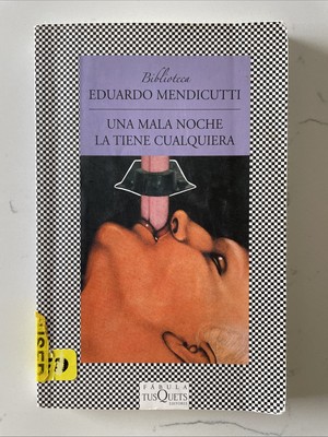 Una Mala Noche la Tiene Cualquiera by Eduardo Mendicutti (2008, Spanish Edition)