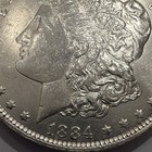 1884-O Morgan Silver Dollar $1 90% Silver Business Strike — photo 4