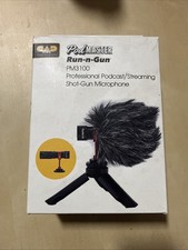 CAD PM3100 PodMaster Run-N-Gun Podcast/Streaming Compact Shotgun Microphone
