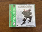 Final Fantasy Anthology (Sony PlayStation 1, 1999) CIB Complete in Box