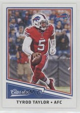 2017 Panini Classics Blank Back 42/50 Tyrod Taylor #1 t6r