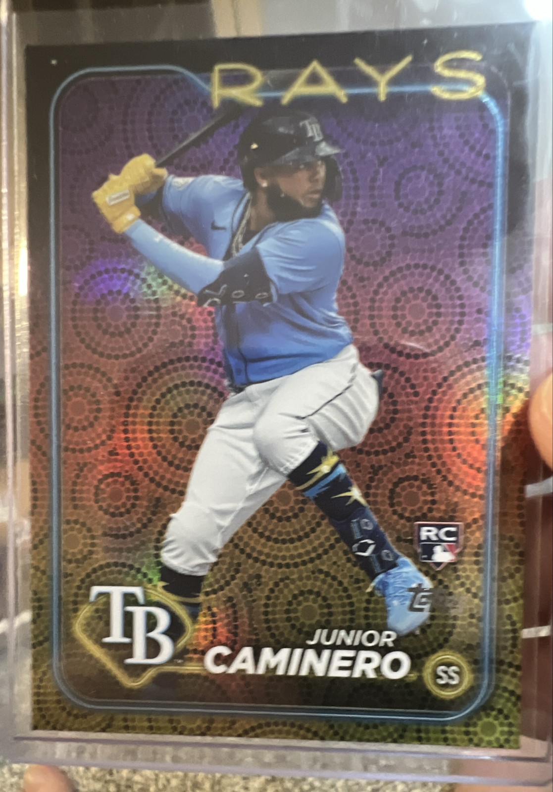 2024 Topps Series 2 - Junior Caminero #628 Holiday (RC)
