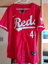Maillot Jersey Nike Baseball MLB Cincinnati Reds De La Cruz #44 + Casquette NEra