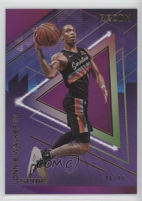 2020-21 Panini Recon Holo Purple 46/49 Lonnie Walker IV #119 qw7