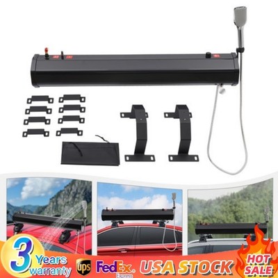 Portable 30L Roof Rack Mount Overlanding Off Road Shower Solar Camping Car Roof