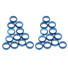 24 Pcs Flights O Rings - Spare Gripper Aluminum Washers
