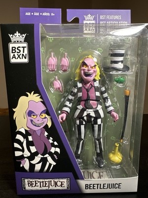 The Loyal Subjects BST AXN Beetlejuice 5'' Action Figure Brand New In Box NM