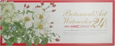 Holbein Transparent Watercolor Painting Botanical Art 24 Color Set w455 (5 ml)