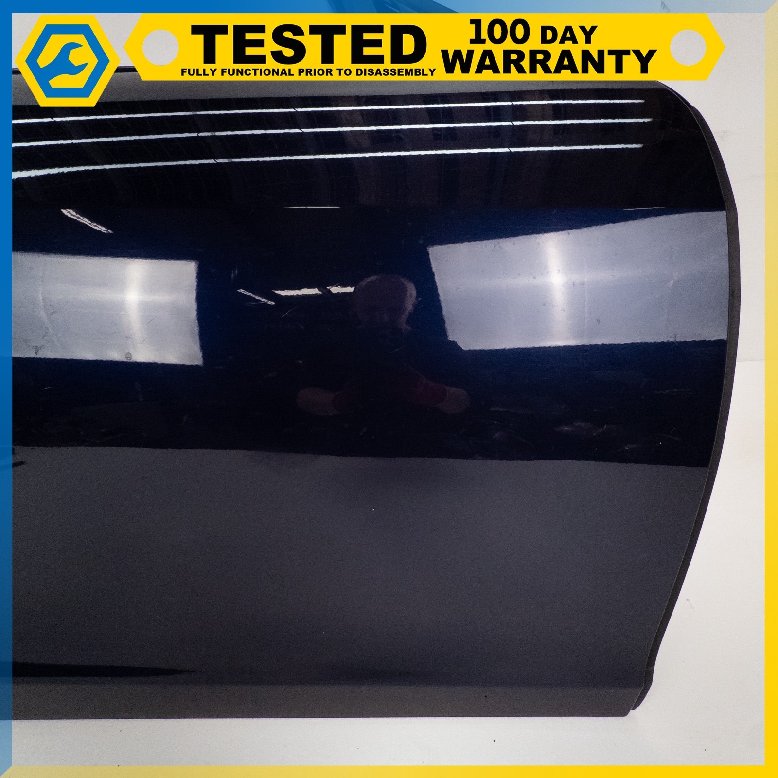14-19 MASERATI QUATTROPORTE FRONT RIGHT PASSENGER SIDE DOOR SHELL BLUE OEM