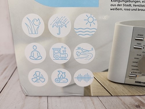 Sound+Sleep SE ASM1005 Special Edition High Fidelity White Noise Machine SEALED - Picture 6 of 12