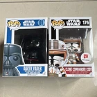 Funko Pop! Vinyl Star Wars Darth Vader #01 & Cody #176 Walgreens Exclusive