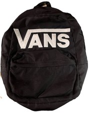 Vans Old School Backpack Black White Logo Classic Good Condition unisex skate