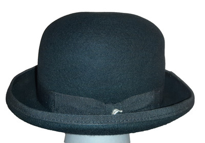 Melone / Bowler von Flechet 100% Wollfilz mit Futter Gr. 57 statt 99.-  