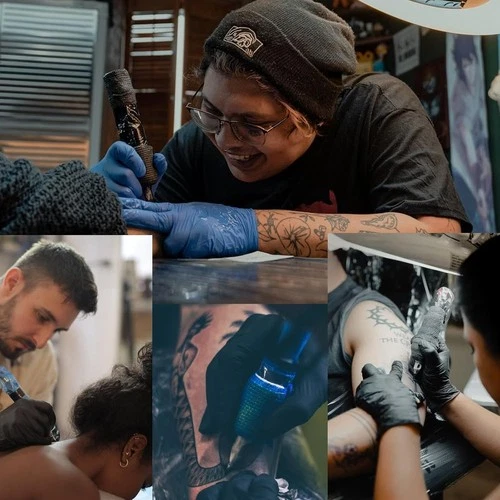 Pro Tattoo Supplies: 200 Machine Covers + 4 Grip Tapes for Serious Artists image 7