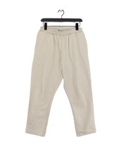 Just Junkies Women's Jeans W 32 in Cream 100% Cotton Straight