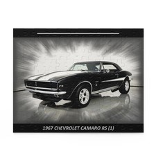 Legendary 1967 Chevrolet Camaro RS Temp Puzzle 120 pcs   Iconic Muscle Car