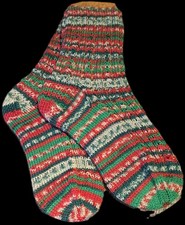 Handgestrickte Socken Größe 40/41